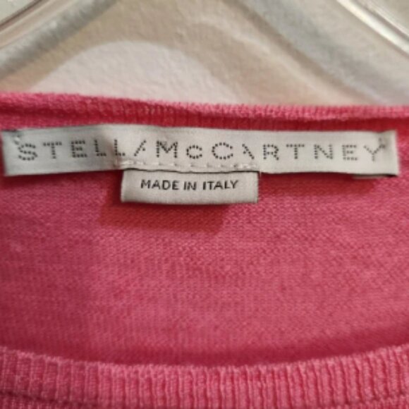 Stella Mccartney Pink Virgin Wool Sweater Size E.U. 44, U.S. (8-10) or Medium - Picture 2 of 6